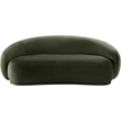 Meridian Furniture Emery Green Velvet Loveseat
