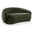 Meridian Furniture Emery Green Velvet Loveseat