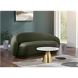 Meridian Furniture Emery Green Velvet Loveseat