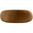 Meridian Furniture Emery Saddle Velvet Loveseat