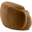 Meridian Furniture Emery Saddle Velvet Loveseat