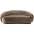 Meridian Furniture Emery Taupe Velvet Loveseat