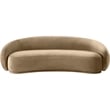 Meridian Furniture Emery Beige Velvet Sofa