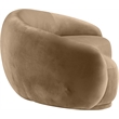 Meridian Furniture Emery Beige Velvet Sofa