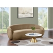 Meridian Furniture Emery Beige Velvet Sofa
