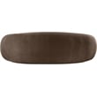 Meridian Furniture Emery Brown Velvet Sofa