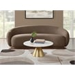 Meridian Furniture Emery Brown Velvet Sofa