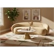 Meridian Furniture Emery Camel Velvet Sofa