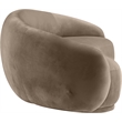 Meridian Furniture Emery Taupe Velvet Sofa