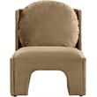 Meridian Furniture Sigma Beige Velvet Accent Chair