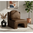 Meridian Furniture Sigma Brown Velvet Accent Chair