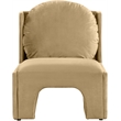 Meridian Furniture Sigma Camel Velvet Accent Chair