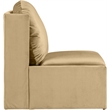 Meridian Furniture Sigma Camel Velvet Accent Chair
