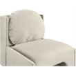Meridian Furniture Sigma Cream Velvet Accent Chair