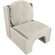 Meridian Furniture Sigma Cream Velvet Accent Chair