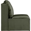 Meridian Furniture Sigma Green Velvet Accent Chair