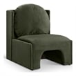 Meridian Furniture Sigma Green Velvet Accent Chair