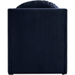 Meridian Furniture Sigma Navy Velvet Accent Chair