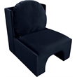 Meridian Furniture Sigma Navy Velvet Accent Chair