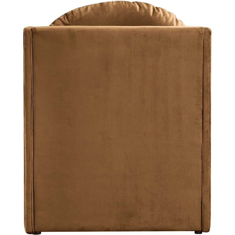 Meridian Furniture Sigma Saddle Velvet Accent Chair