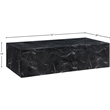 Meridian Furniture Piazza Black Concrete Indoor/Outdoor Coffee Table