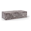 Meridian Furniture Piazza Brown Concrete Indoor/Outdoor Coffee Table