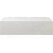 Meridian Furniture Piazza Off White Concrete Indoor/Outdoor Coffee Table