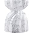 Meridian Furniture Caserta White Marble Finish Concrete Indoor/Outdoor End Table