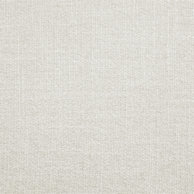 Meridian Furniture Adam Cream Linen Textured Fabric Queen Bed