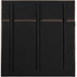 Meridian Furniture Adam Brown Chenille Fabric Queen Bed
