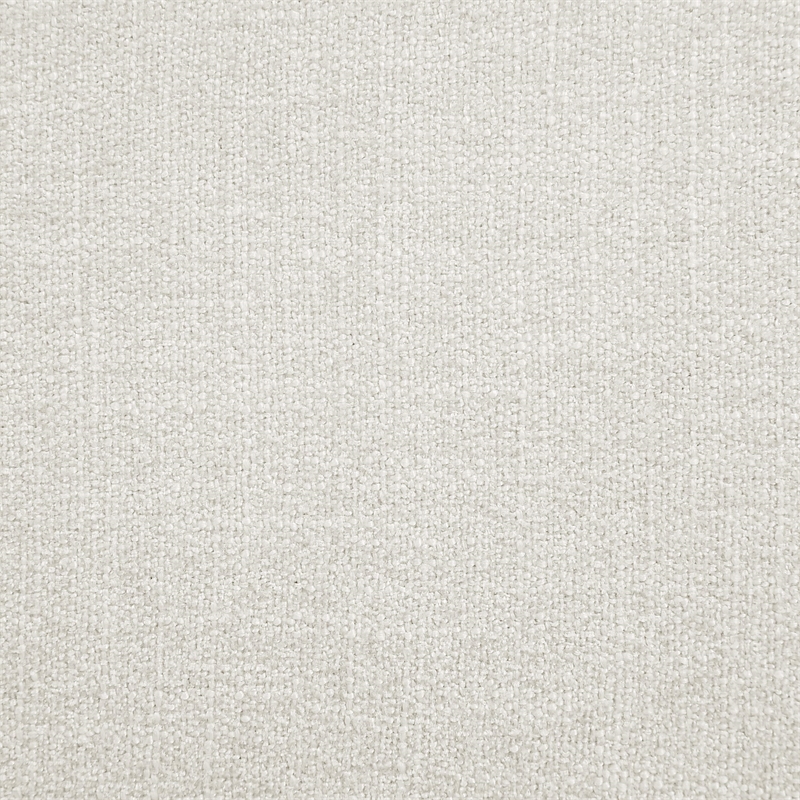 Meridian Furniture Adam Cream Linen Textured Fabric Queen Bed