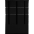 Meridian Furniture Adam Black Boucle Fabric Full Bed