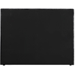 Meridian Furniture Adam Black Chenille Fabric Queen Bed