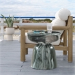 Meridian Furniture Avellino Green Indoor/Outdoor Concrete End Table