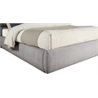 Meridian Furniture Adam Taupe Boucle Fabric Full Bed