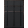 Meridian Furniture Adam Brown Chenille Fabric Full Bed