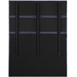 Meridian Furniture Adam Navy Chenille Fabric Queen Bed