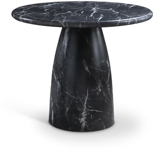 Meridian Furniture Cosenza Black 36&quot Indoor/Outdoor Concrete Dining Table
