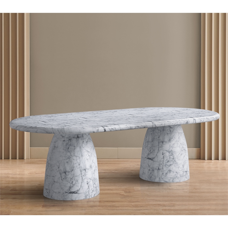 Meridian Furniture Cosenza White 96