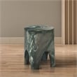 Meridian Furniture Foligno Green Indoor/Outdoor Concrete End Table