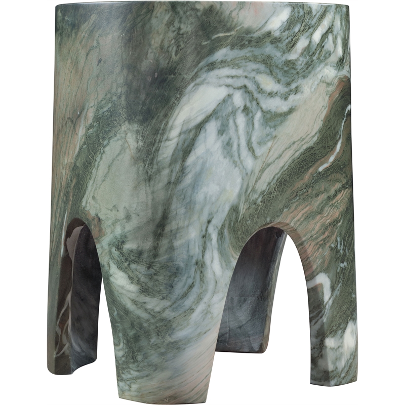 Meridian Furniture Foligno Green Indoor/Outdoor Concrete End Table