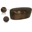 Meridian Furniture Capsule Brown Aluminum Coffee Table