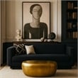 Meridian Furniture Capsule Gold Aluminum Coffee Table