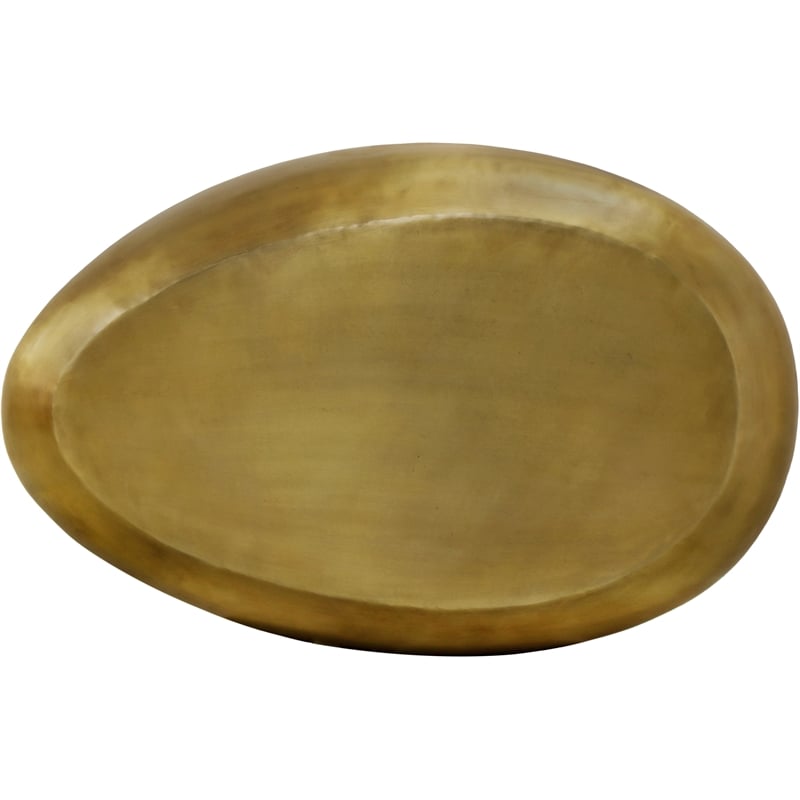 Meridian Furniture Capsule Gold Aluminum Coffee Table