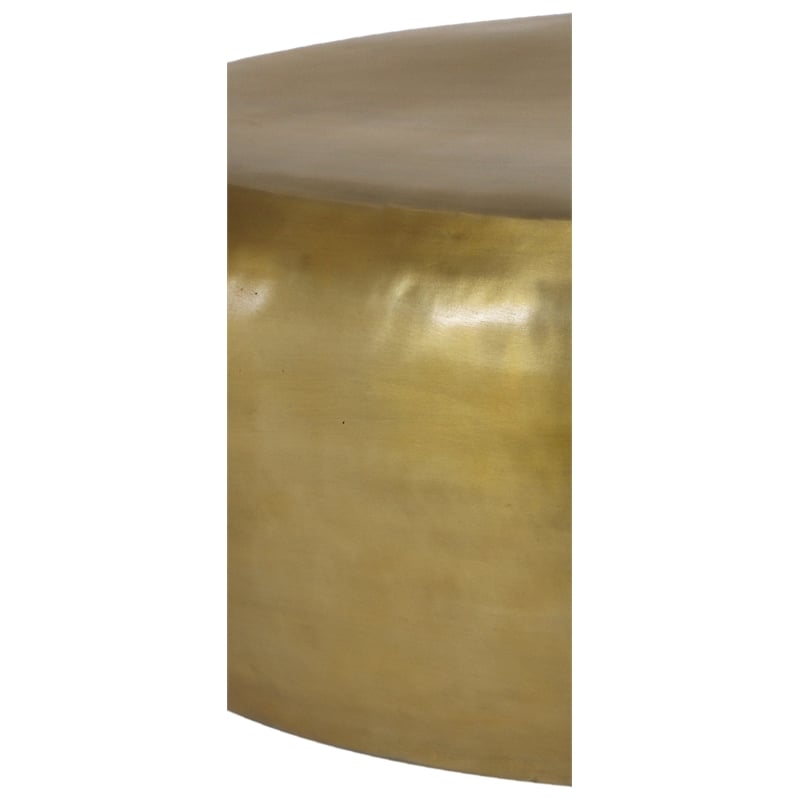 Meridian Furniture Capsule Gold Aluminum Coffee Table