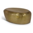 Meridian Furniture Capsule Gold Aluminum Coffee Table