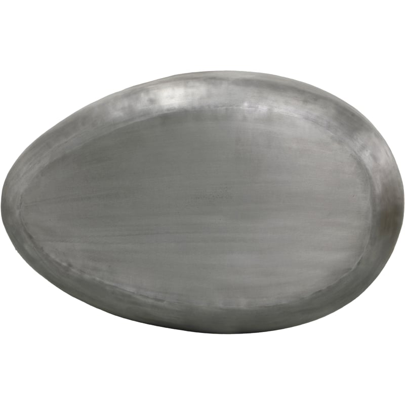 Meridian Furniture Capsule Silver Aluminum Coffee Table