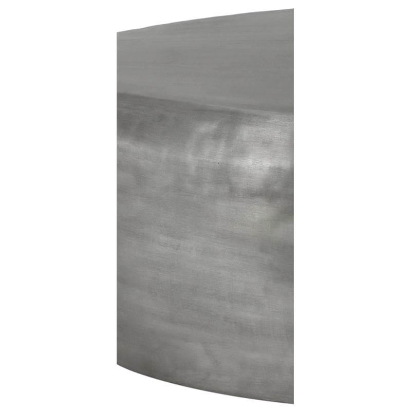 Meridian Furniture Capsule Silver Aluminum Coffee Table