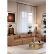 Meridian Furniture Capsule Gold Aluminum Coffee Table