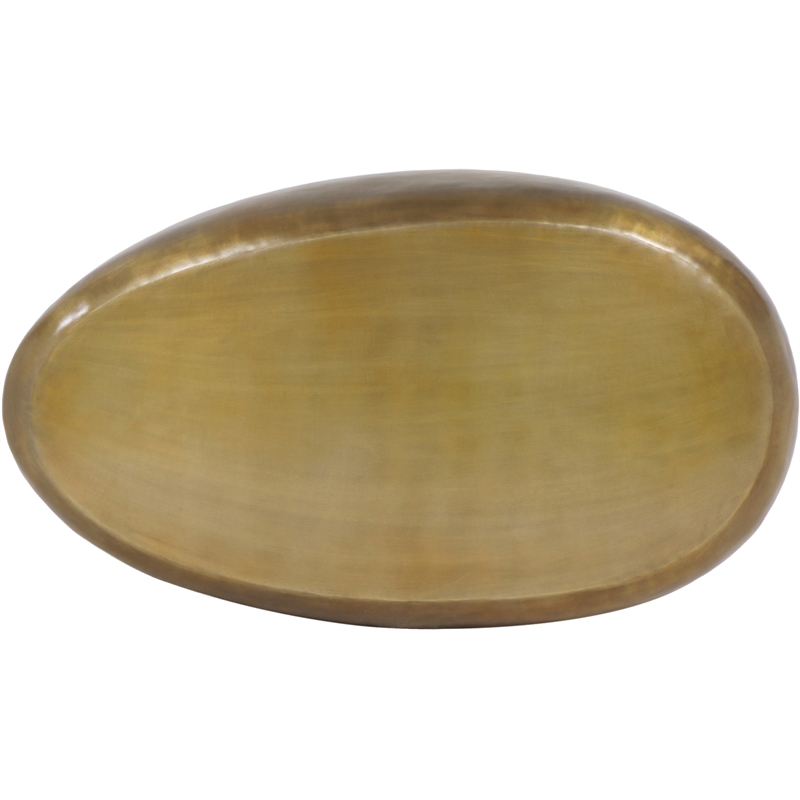 Meridian Furniture Capsule Gold Aluminum Coffee Table